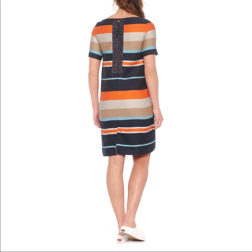 Bogner Silk Nautical Dress Patty-2 Sheath NWT US 6